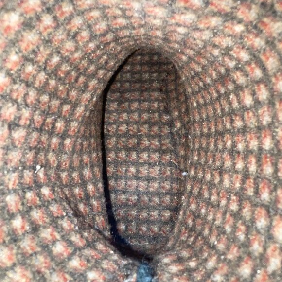 L.L. Bean Women’s Black Leather Back Zip Closure Lug Sole Mid-Calf Boots Size 7M - Picture 7 of 11